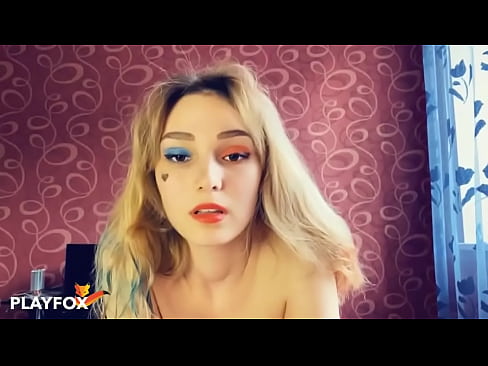 ❤️ Qedehên rastiya virtual ya magic bi Harley Quinn re seksê dan min Super porno li me
