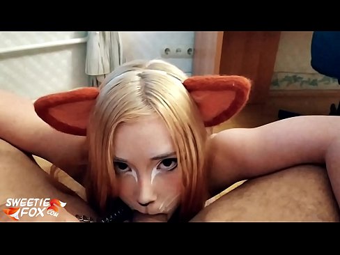 ❤️ Kitsune dîk û kum di devê xwe de dadiqurtîne Super porno li me